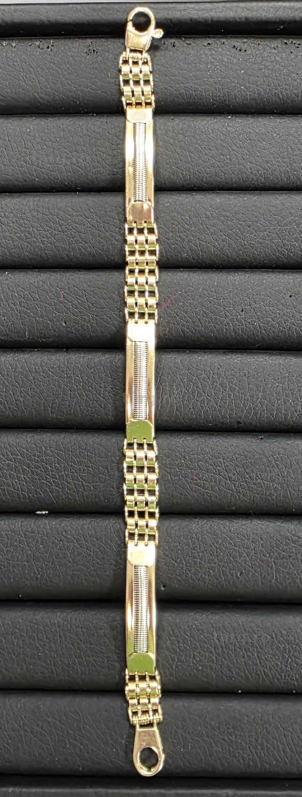 Bratara Aur 14K - 18.88 grame / 9350 lei ( B33815.1 / Ag28 Doi Baieti ) 4