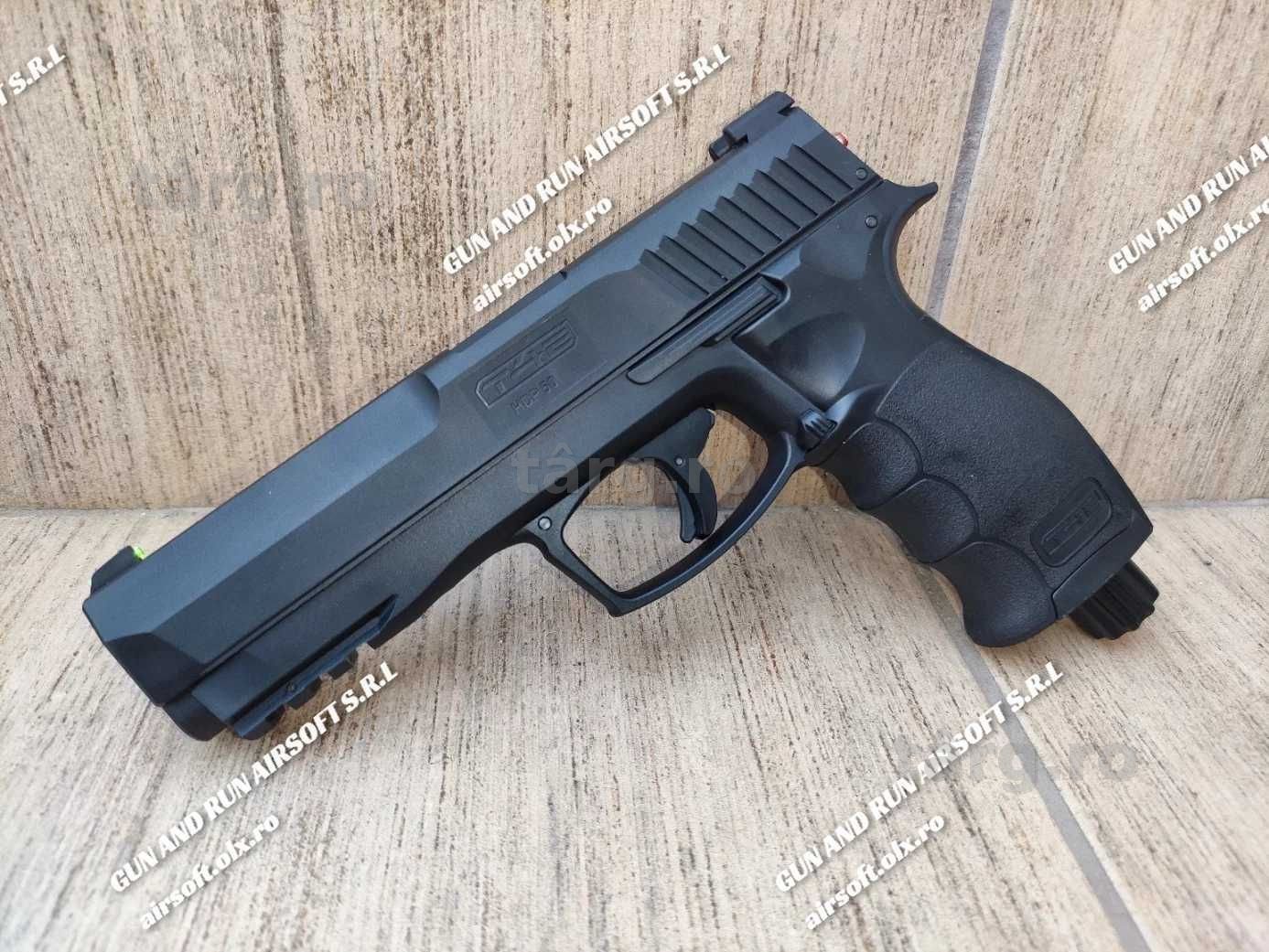 ~HDP 50 PISTOL~Airsoft*MODIFICAT*LEGAL* 25 JOULI NOU Aer Comprimat Co2