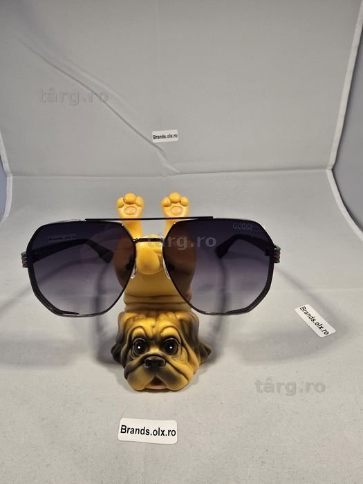 Promotie - Ochelari de soare Gucci Mirro Silver, 66029, made in Italy