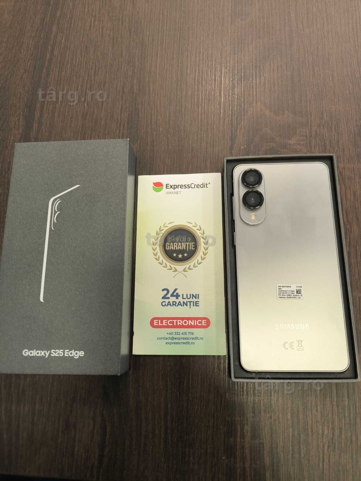 Telefon Samsung S25 Edge 5G (AG24 b.46288) - Garantie 2 ani!