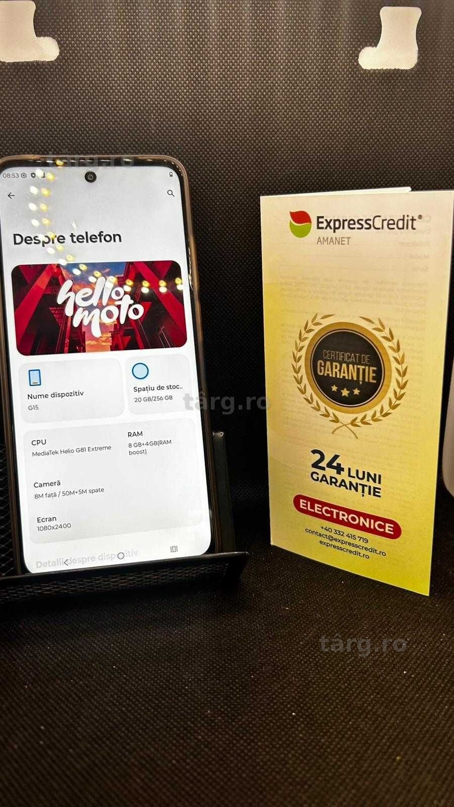 Motorola G15 Power 8/256GB (AG15 Gara 1 B.34060) Garantie 2 ani!