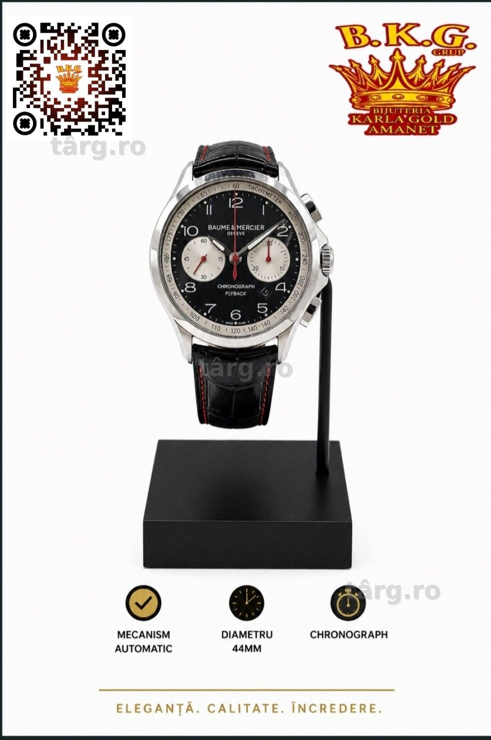 Ceas Baume & Mercier Clifton Amanet BKG