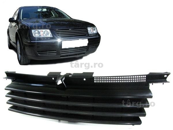 Grila VW BORA (TIP 1J) ANII 98-04 NEGRU fara semn