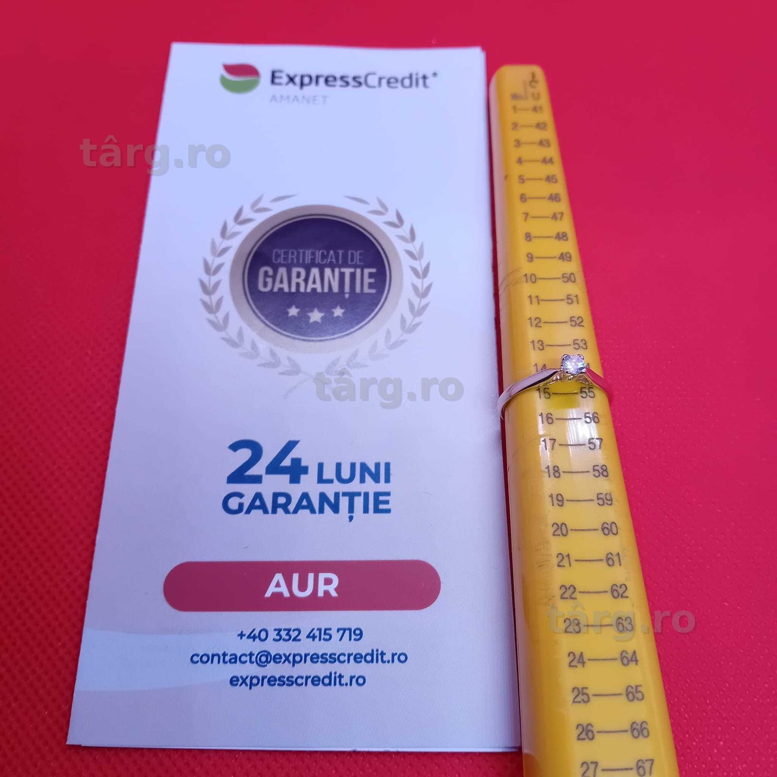 Inel aur 14k 1.81 g (Ag4 Dacia B50847.1)-Garantie 2 Ani 4