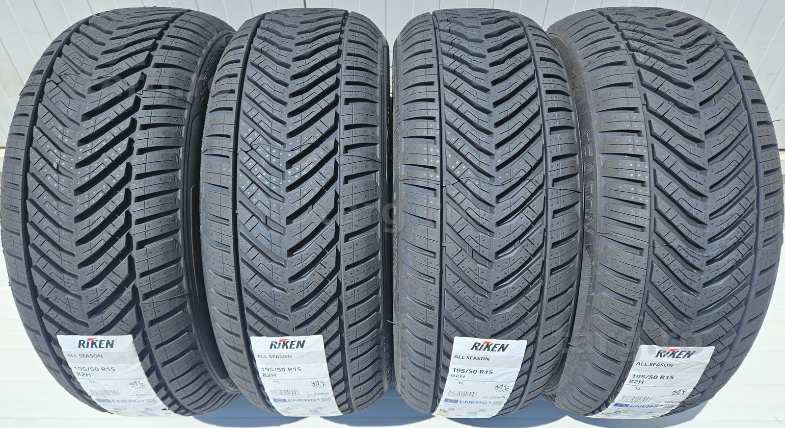 195/50 R15, 82H, RIKEN (by Michelin), Anvelope all season M+S 2