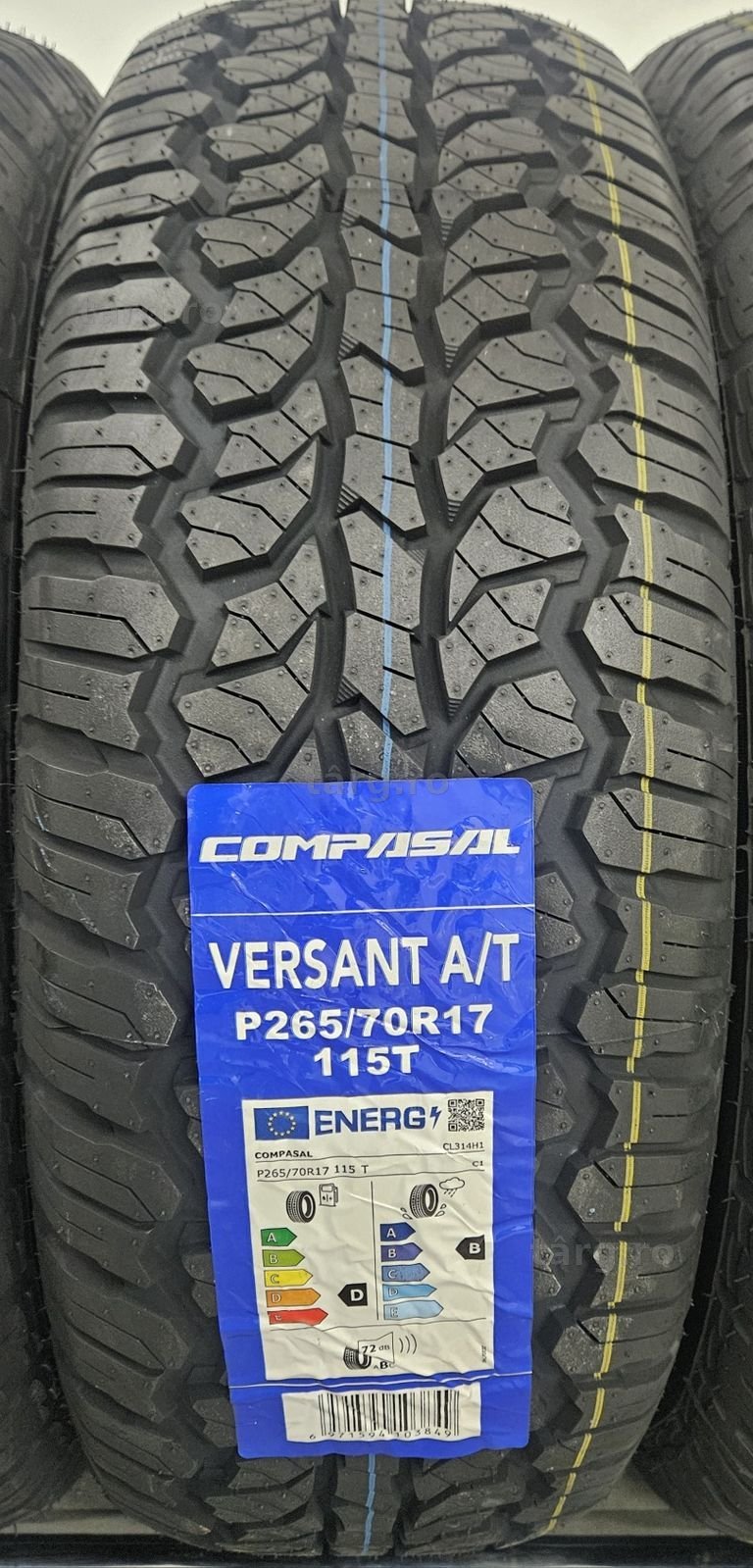 265/70 R17, 115T, COMPASAL, Anvelope All Terrain M+S 3