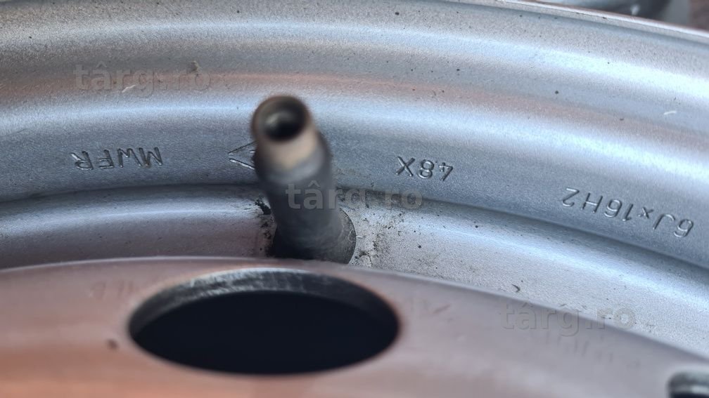 4 jante tabla R16, 5×118, ET 50,Renault Trafic 5