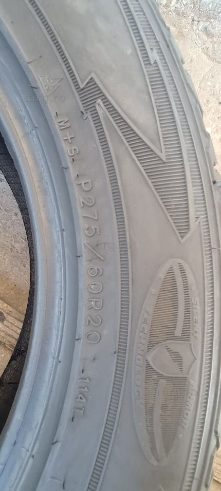 4 anvelope M+S Goodyear 275/60/20 dot 2019 7