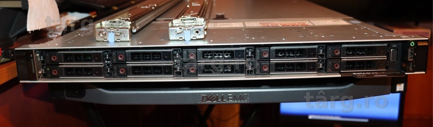 Server Dell PowerEdge R640 1U 10 Bays-8 NVME Gold Gen2 6230 40 Cores 640Gb DDR4 2666 2 x 25Gb Rail Kit