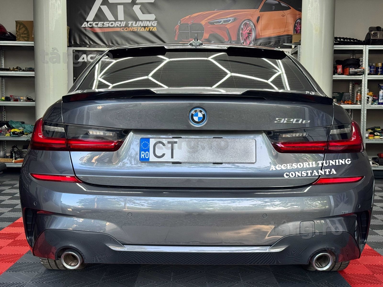 Eleron Portbagaj - BMW G20 Model M4 Negru Lucios