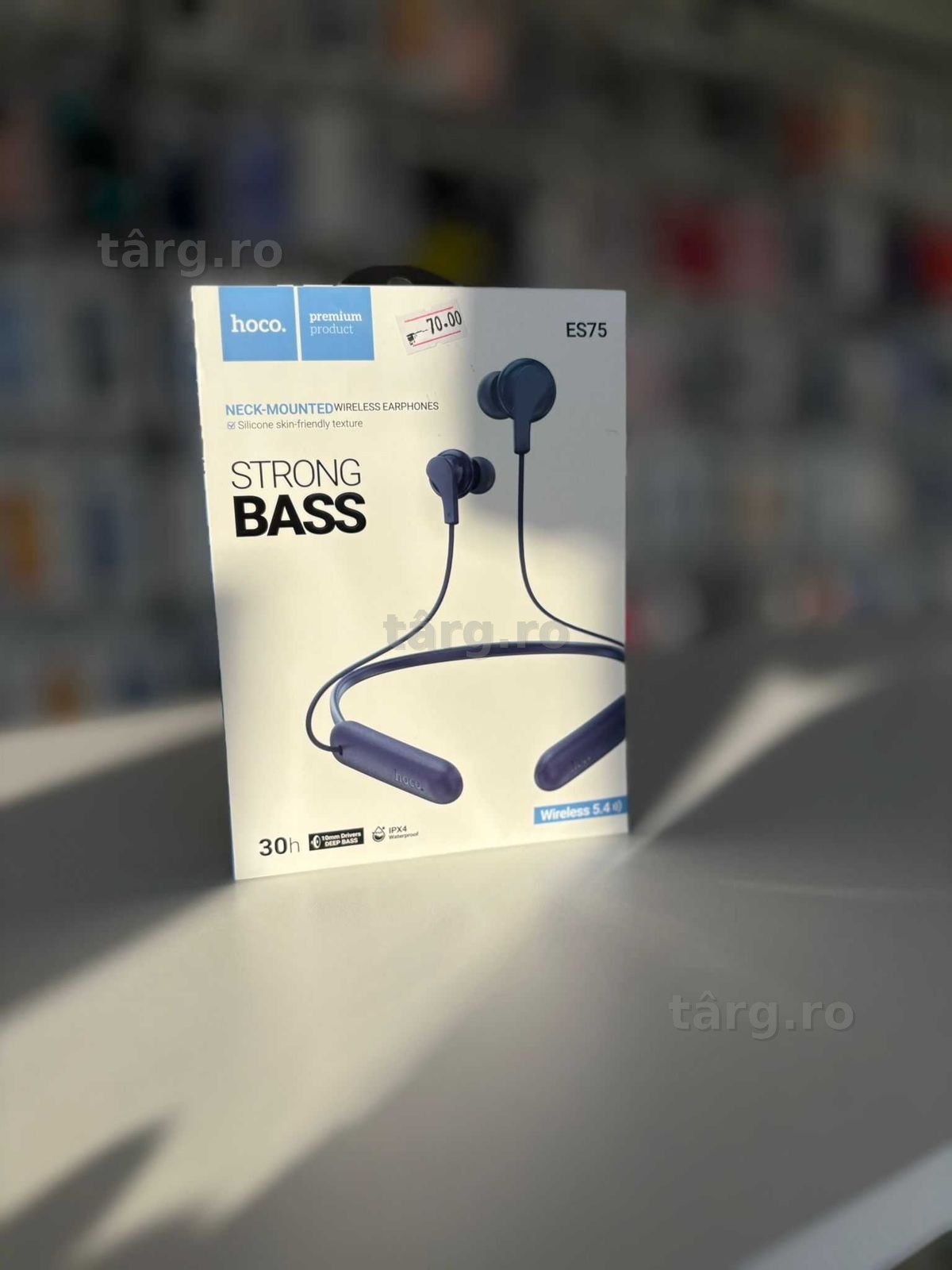 Casti Wireless Hoco (ES75), Ear Buds, BT 5.4, 200mAh, Neck Holder