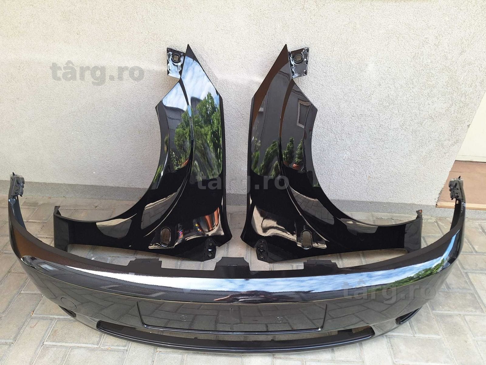 Bara & Aripa Fata Dreapta + Stanga Ford Fiesta 2002-2005 Vopsita Negru