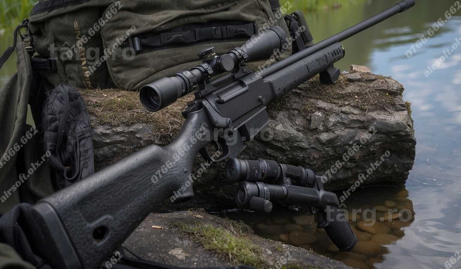 [MODEL NOU!] ~ Pusca Airsoft REMINGTON (5.5 J) Propulsie ARC Manuala