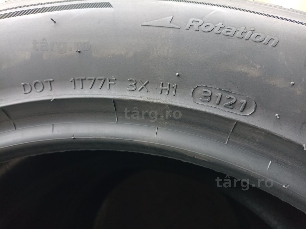 4 anvelope de iarna Hankook 2x255/50 R19 dot 3121 2x235/55 R19 dot3321 5