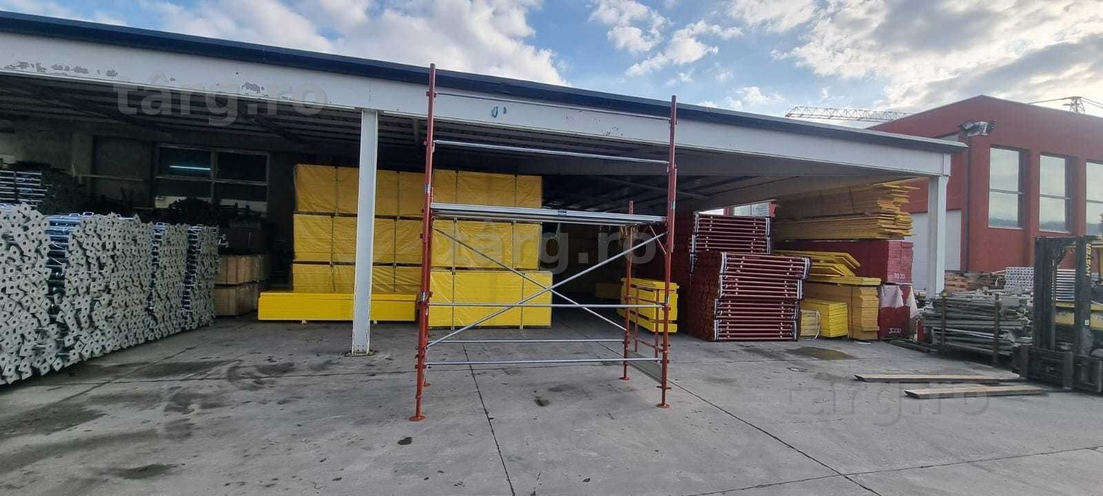 Schela metalica de exterior noua, cu podina de 1,8 m