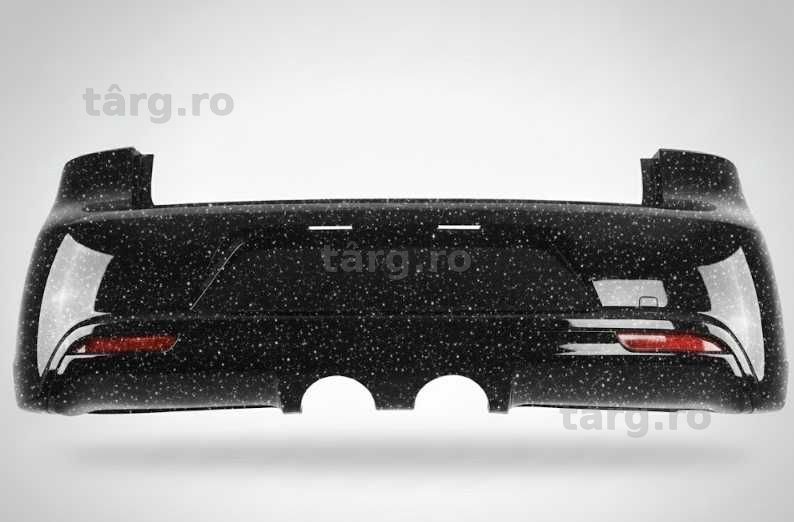 Bara Spate VW Golf 6 VI 2008-2013 R20 Look (LC9X (Negru))