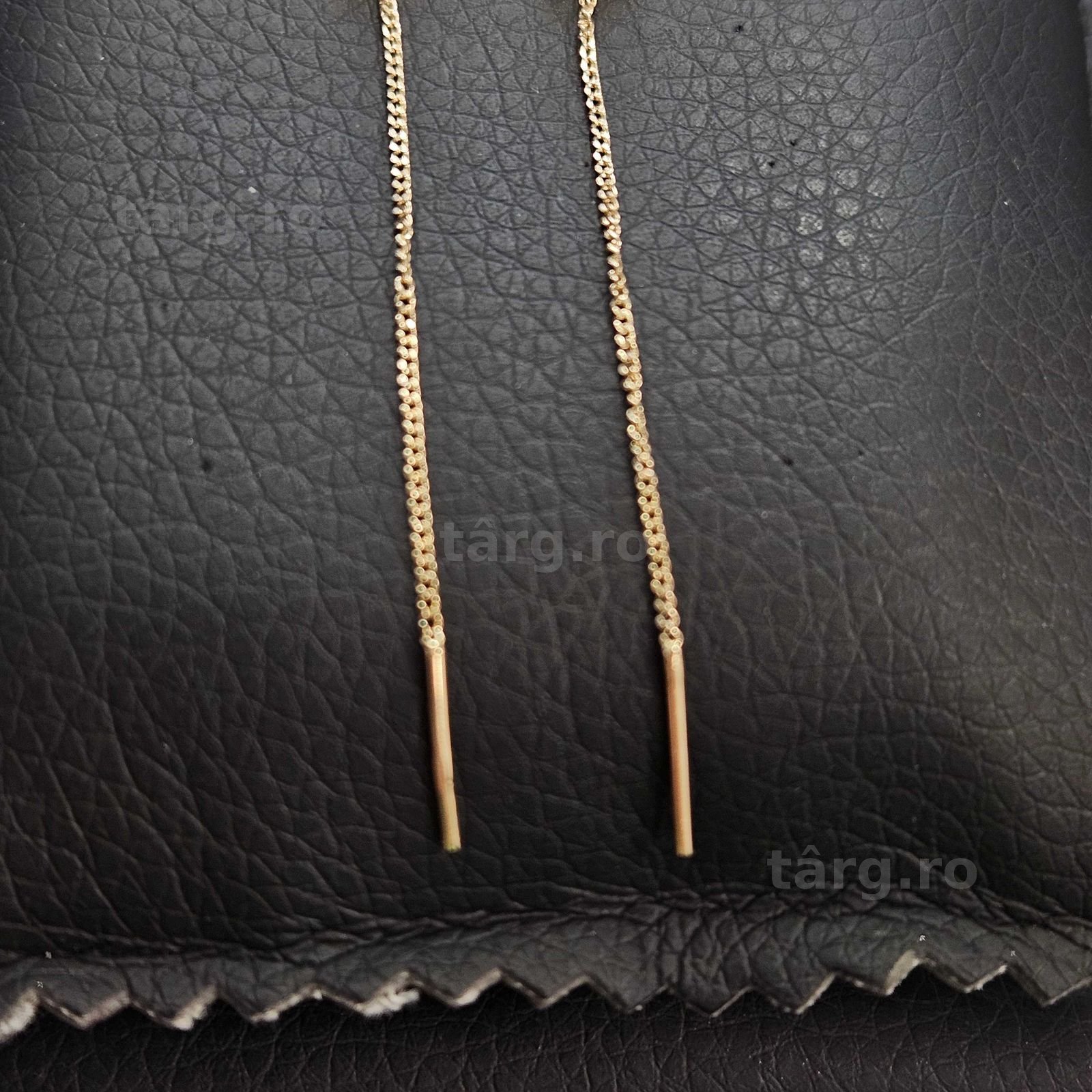 Cercei Aur 14K - 0.86 grame / 430 lei ( B34295.1 / Ag28 Doi Baieti ) 4