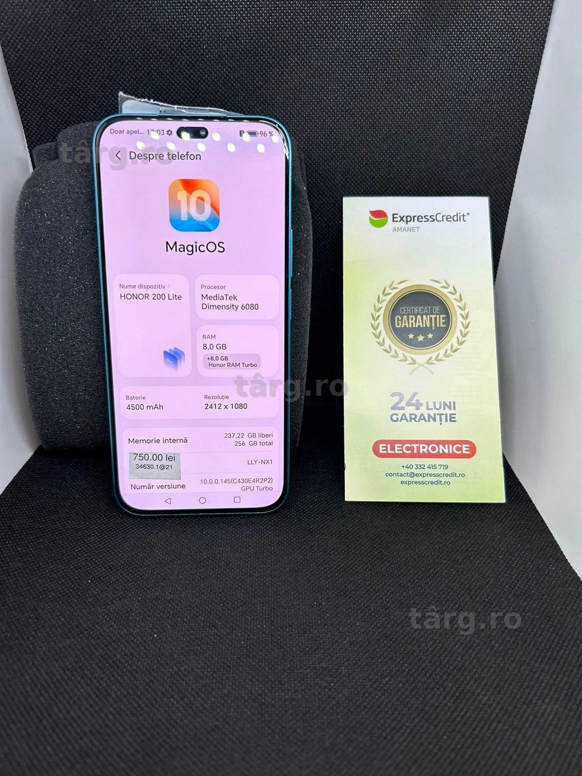 Honor 200 Lite (ag.21) Garantie 2 ani!