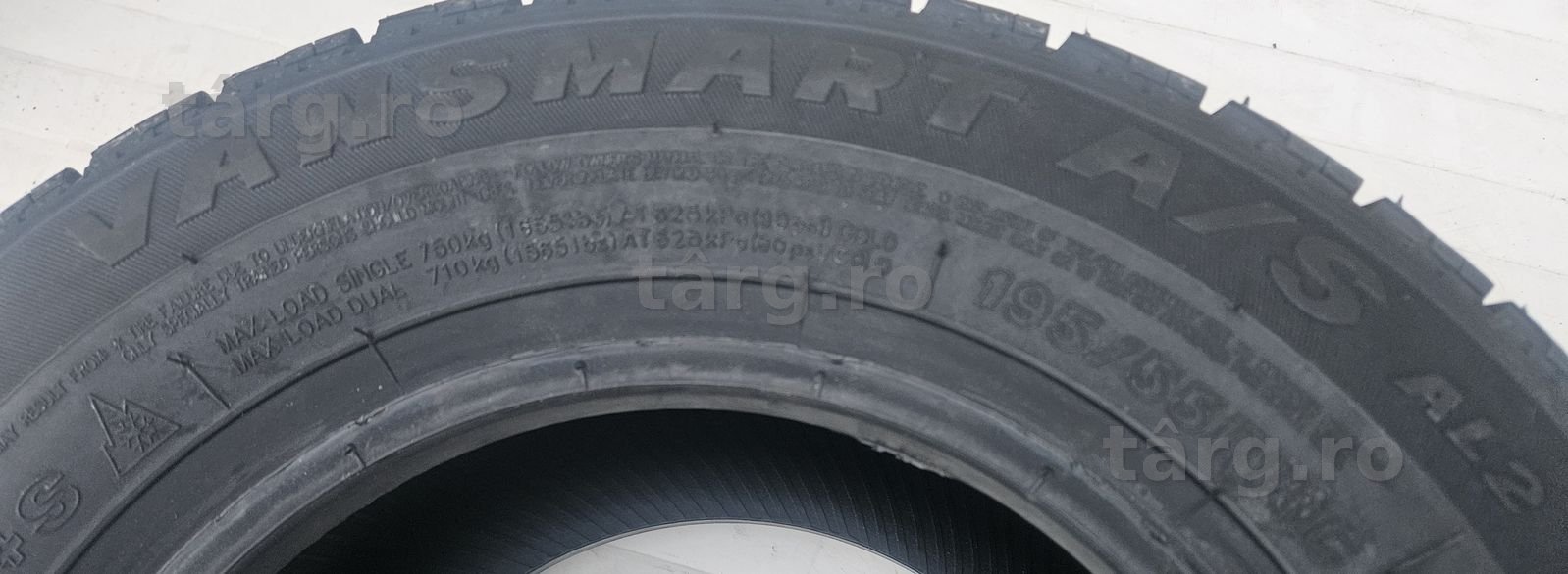 195/55 R10C, 98P, MAXXIS VanSmart AL2, Anvelope All Season M+S 8
