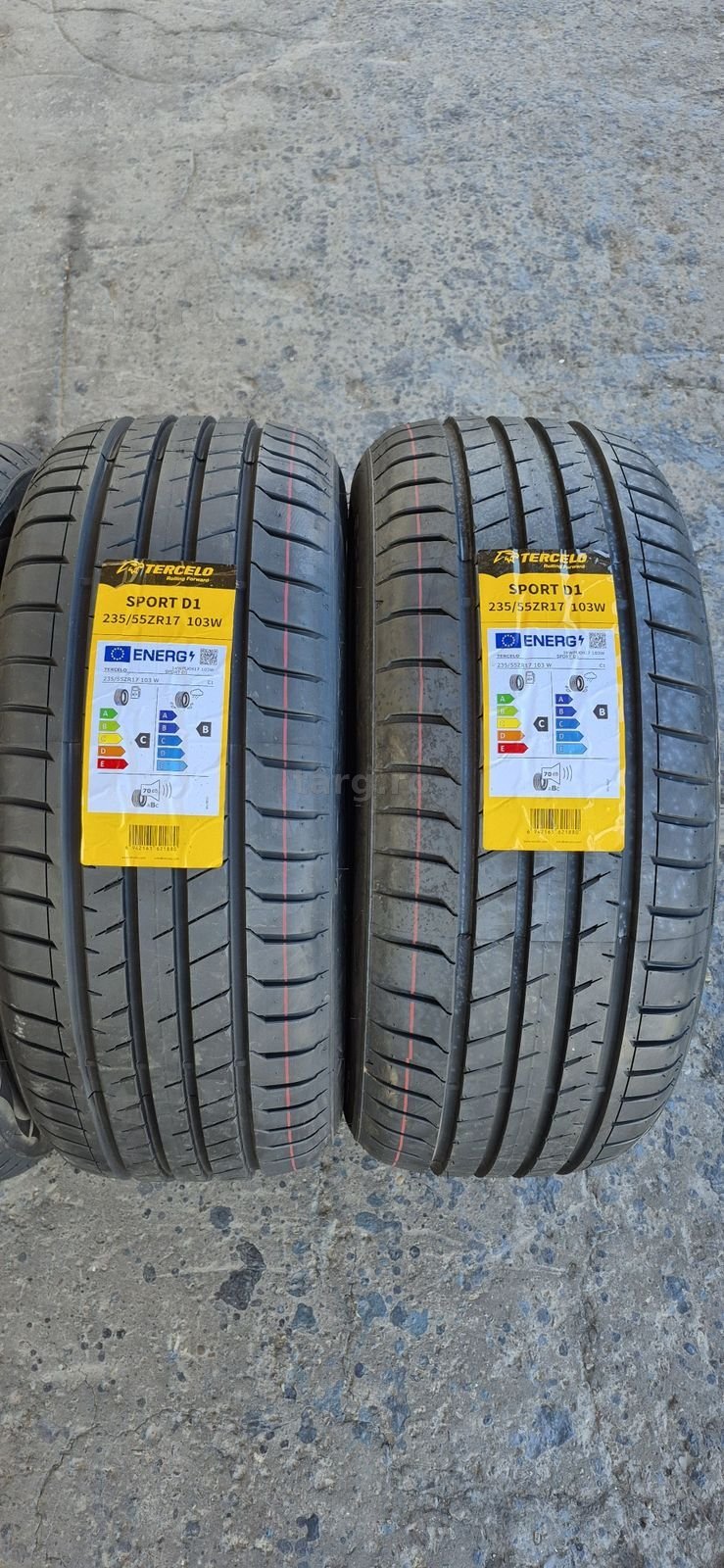 4 anvelope vara noi Tercelo 235/55/17,dot 2025.Pretul este pe bucata. 2