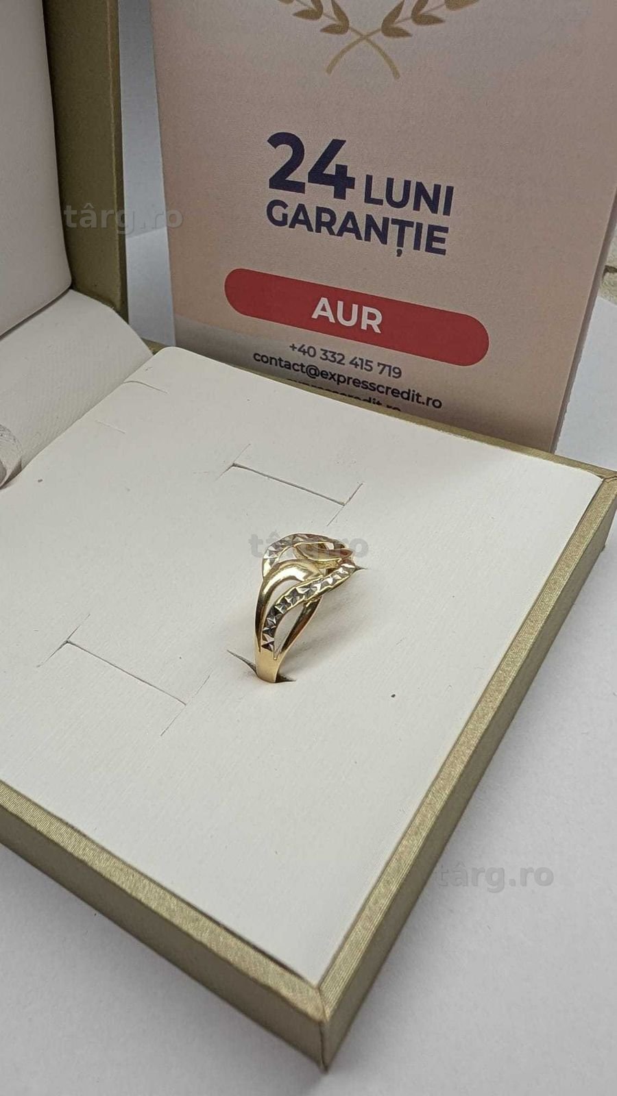 (AG42) Inel Aur 14K 1.93g B:13952.1-Garantie 2 Ani!