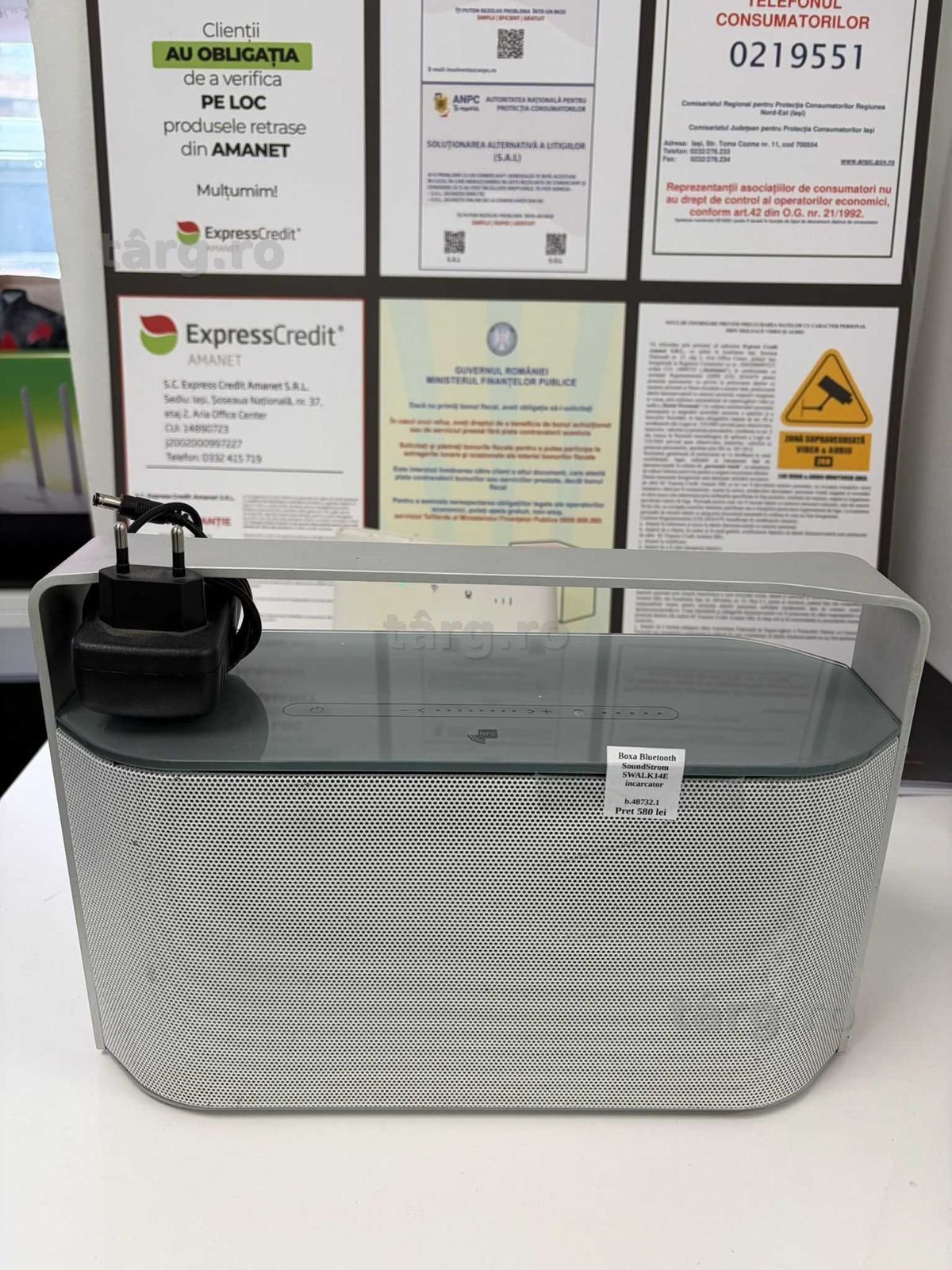 Boxa Bluetooth SoundStrom SWALK14E (ECA27 b.48732.1) Garantie 2 ani!