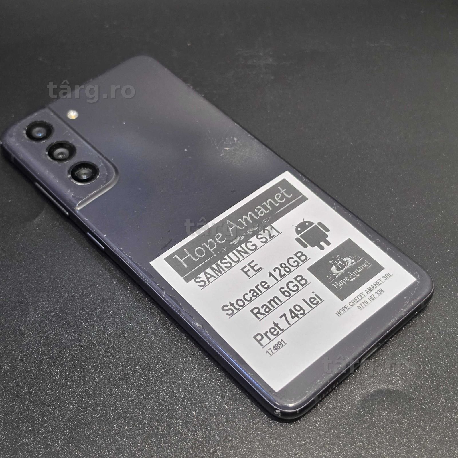 HOPE AMANET P8 Samsung S21 Fe 128gb 6  gb ram 3