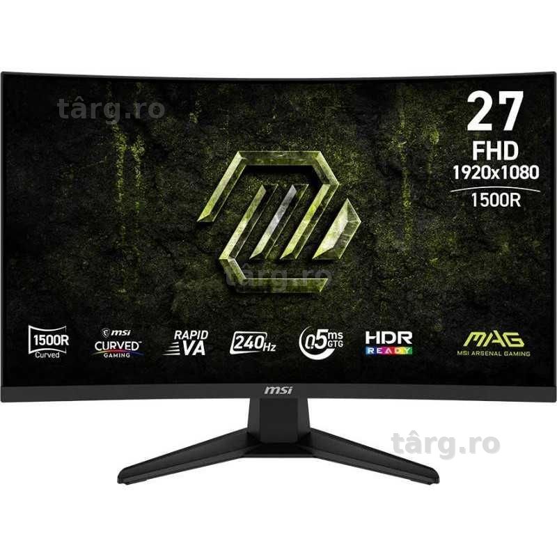 Monitor MSI MAG 275CF x24 27 inch LED VA Curbat Full HD 240Hz HDR FreeSync Premium
