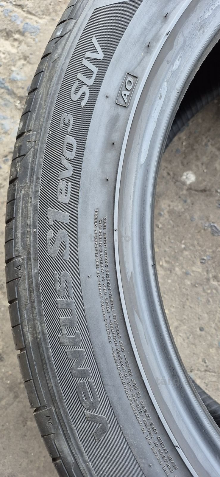 4 anvelope Hankook 285/45/21.Pretul este pe bucata. 5