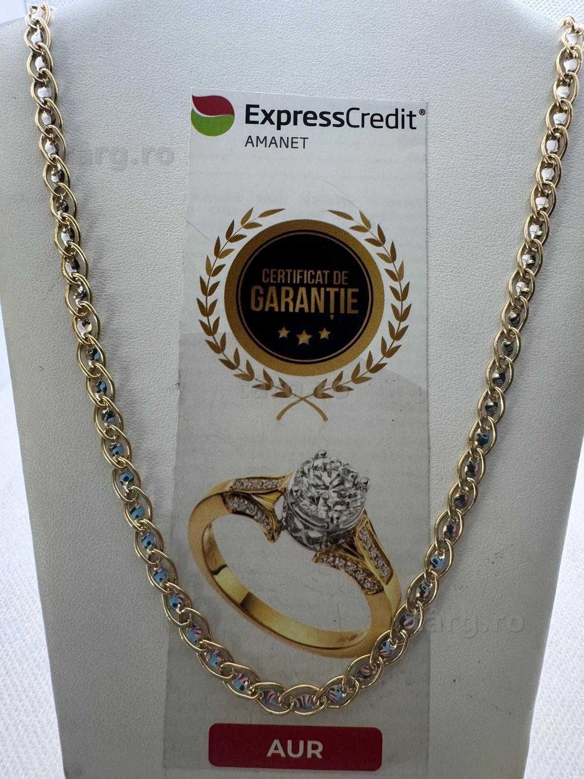 Lant din aur 14k (69074.2/ 10 Pacurari 1) Garantie 2 ani!