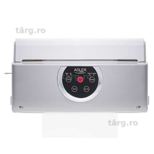 Aparat de vidat alimente Adler, AD4503, 130 W, 5 functii, alb