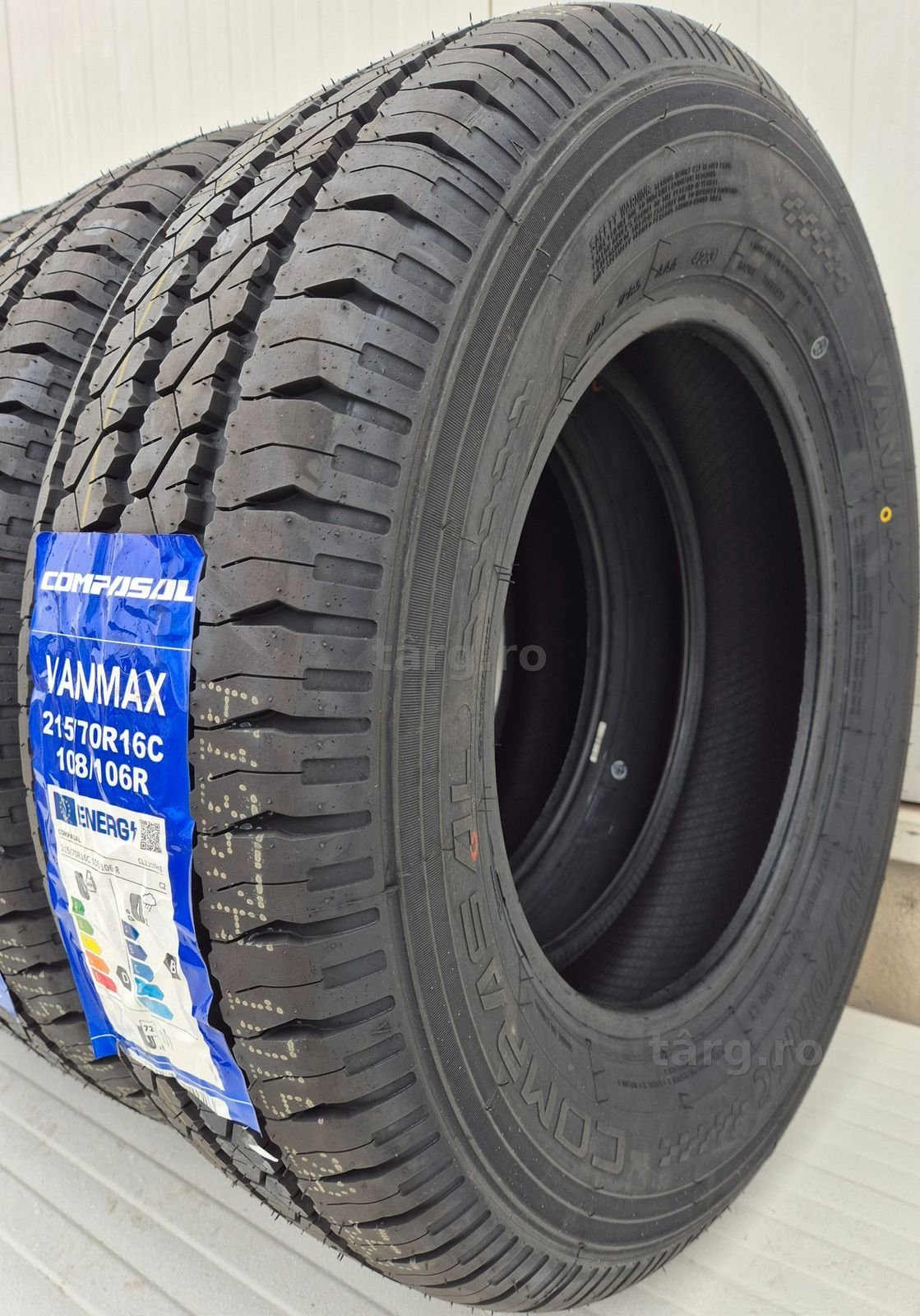 215/70 R16C, 108R, COMPASAL VanMax , Anvelope de vara M+S 3