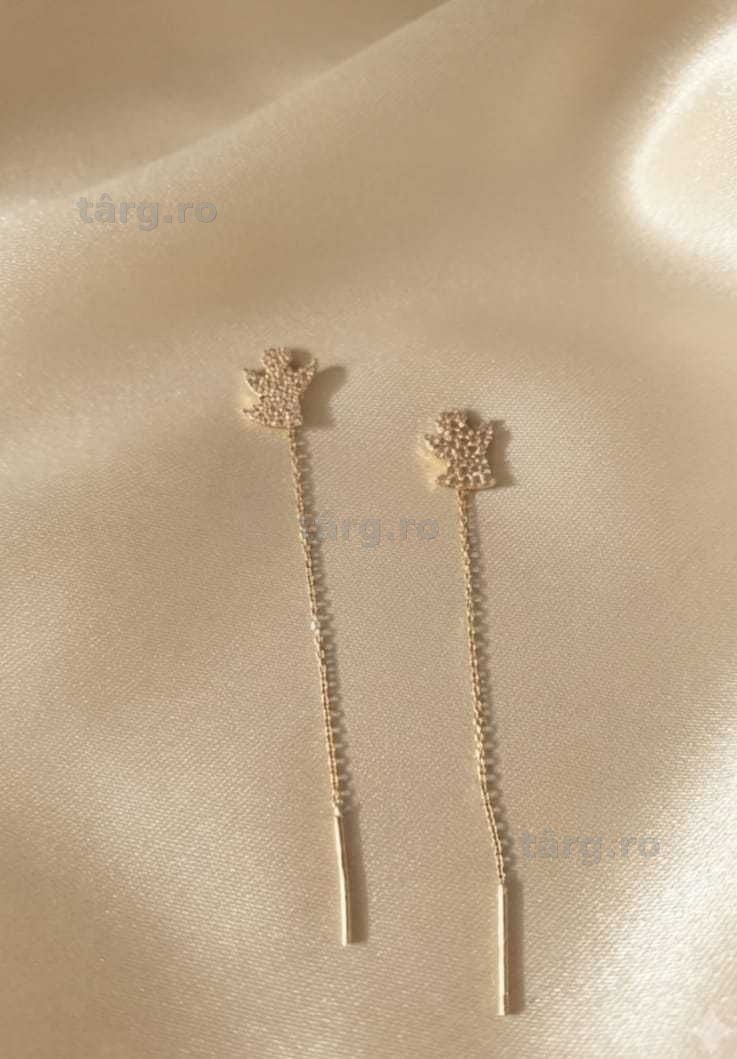 Cercei aur 14k 1.54gr (AG.7)