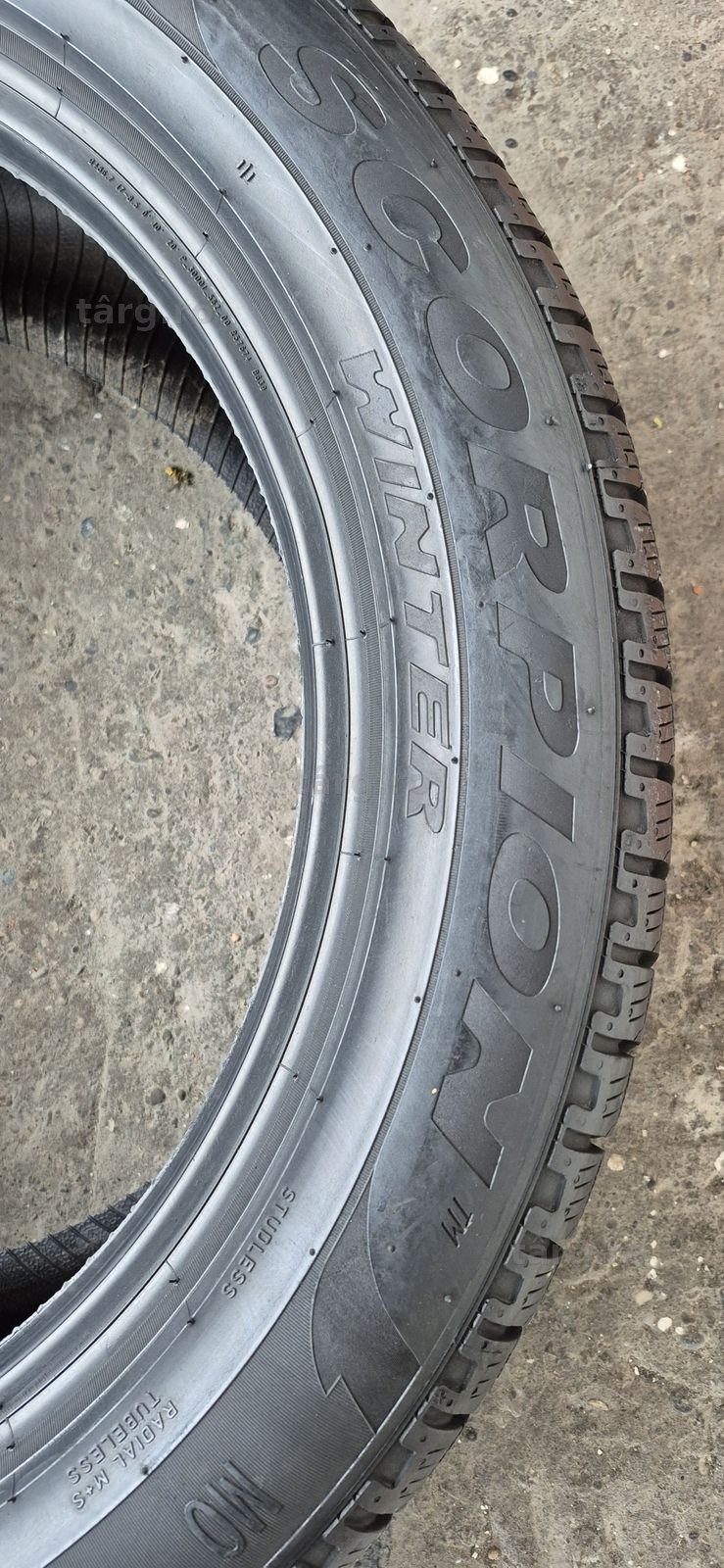 4 anvelope iarna Pirelli 255/50/19,dot 2020.Pretul este pe bucata. 5