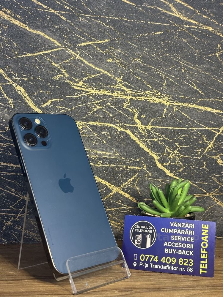 Iphone 12 Pro Max/128GB/2 Ani Garantie Centrul de Telefoane/rate