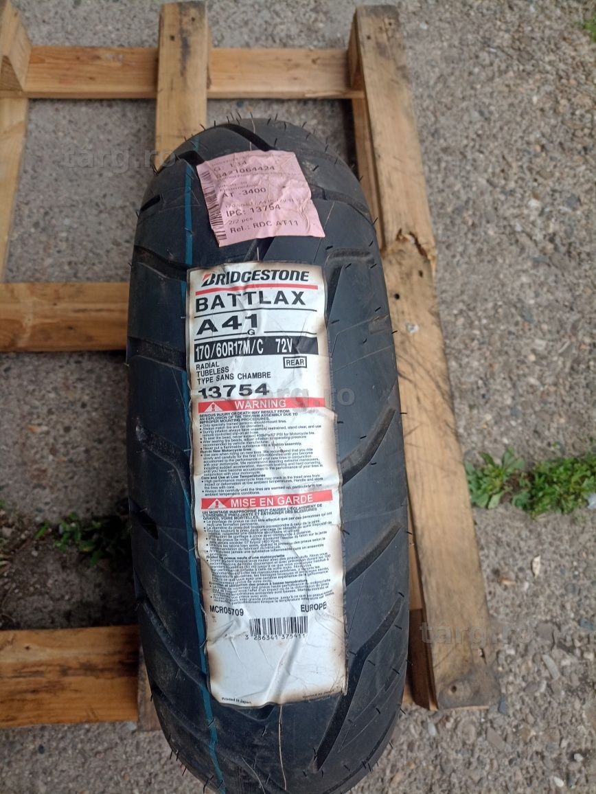 O anvelopa "trail" NOUA Bridgestone 170/60 R17 dot 5018