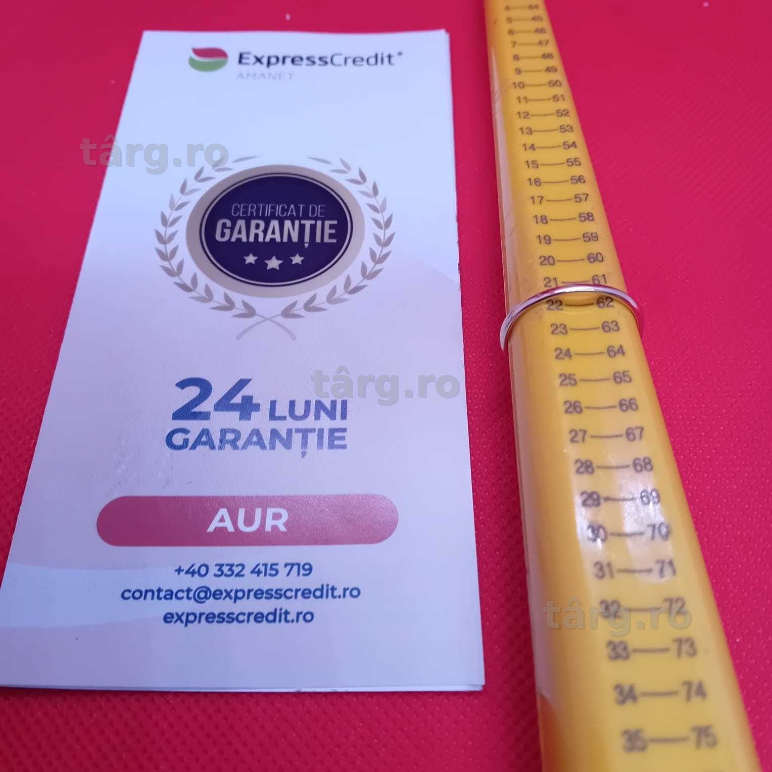 Inel  aur 14k 2.22 g (Ag4 Dacia B50887.1)-Garantie 2 Ani 4