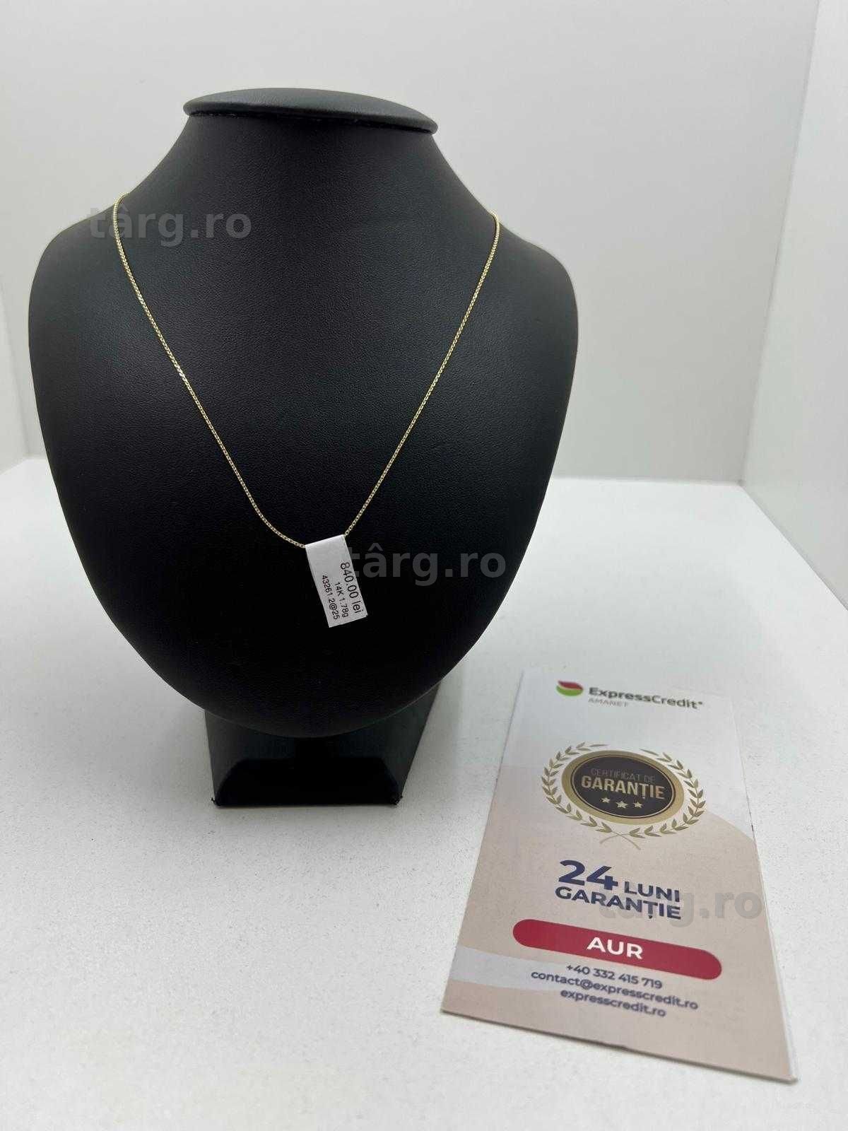 Lant Aur 14K 1.78g (Ag25 Belvedere B.43261.2) Garantie 2 ani!