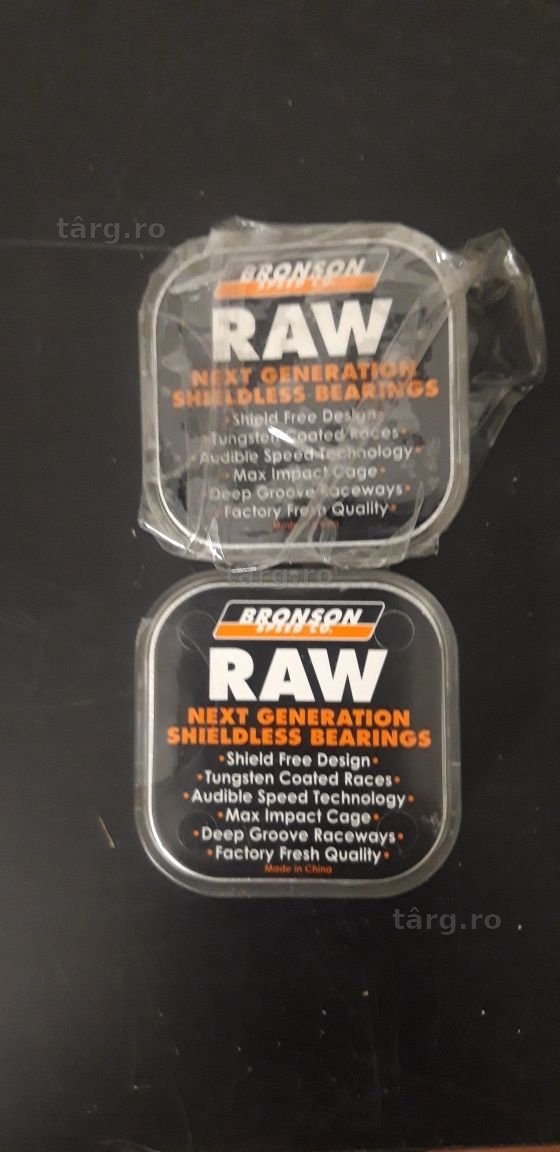 Rulmenti role Bronson  Raw Bearings Pachet 8 buc