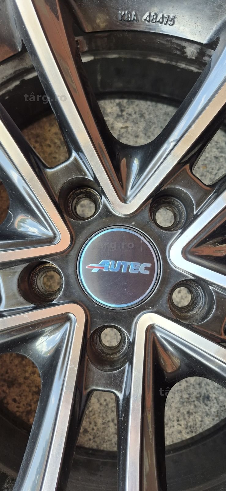 Set jante Bmw marca Autec R17;7,5Jx17H2,ET.47. 4