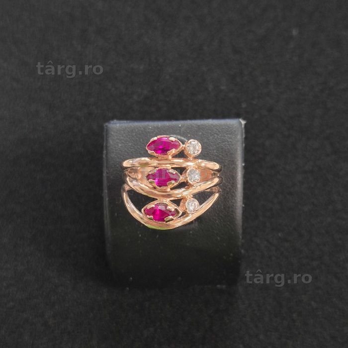 Inel Aur 14K 3.60g (B32925 Ag28 Doi Baieti) 4