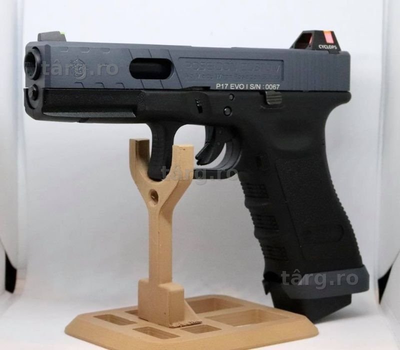~MODEL NOU~!! Pistol Glock Airsoft Semi-Automat (MODIFICAT) Co2 Gaz