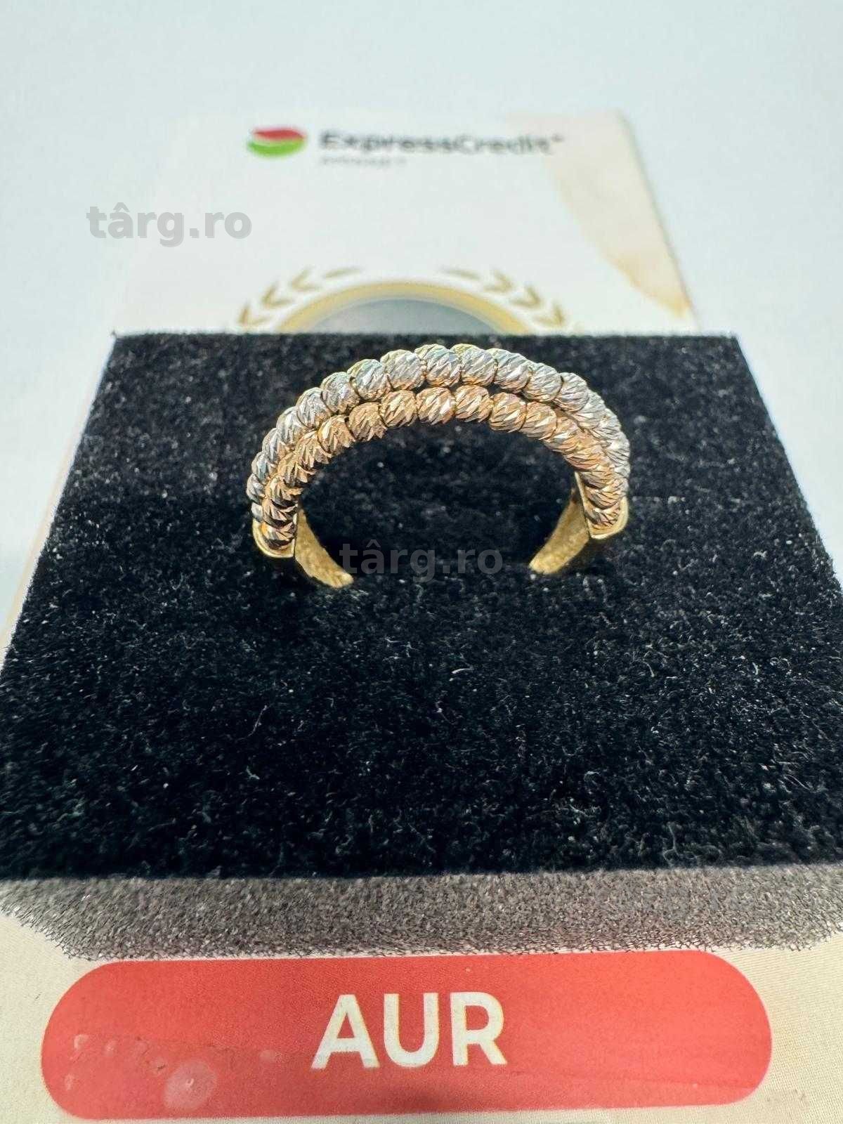 Inel din aur 14k (70245.9/ 10 Pacurari 1) garantie 2 ani! 2