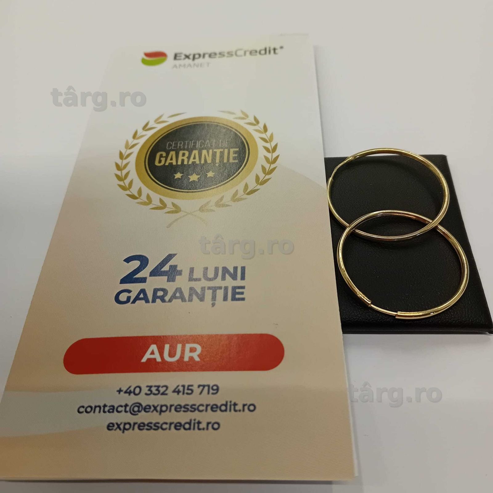 Cercei aur 14k (ag49 Esplanada b.8557.2)