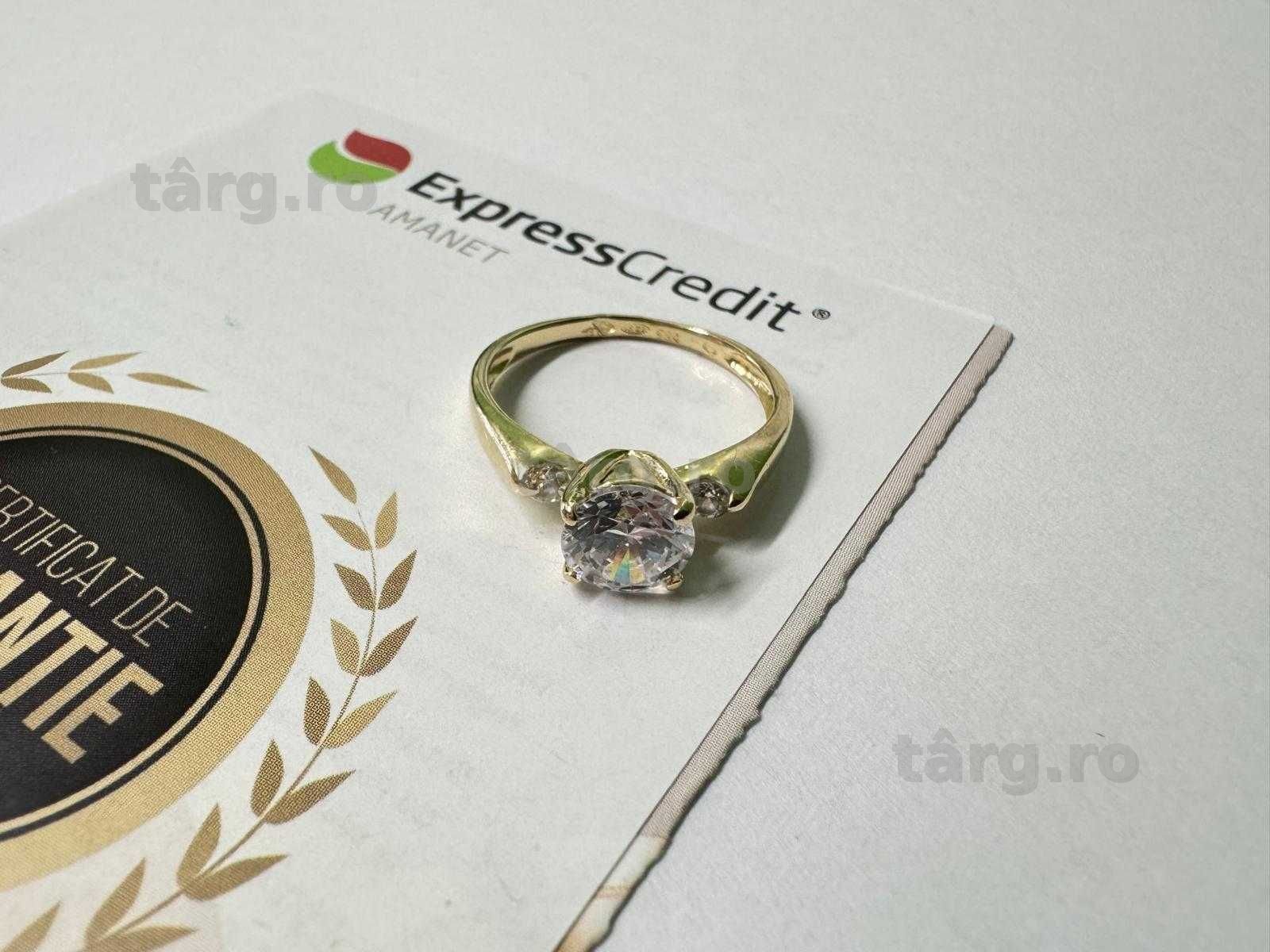 Inel aur 14K 2.80g (B.61648 Tatarasi) Garantie 2 ani