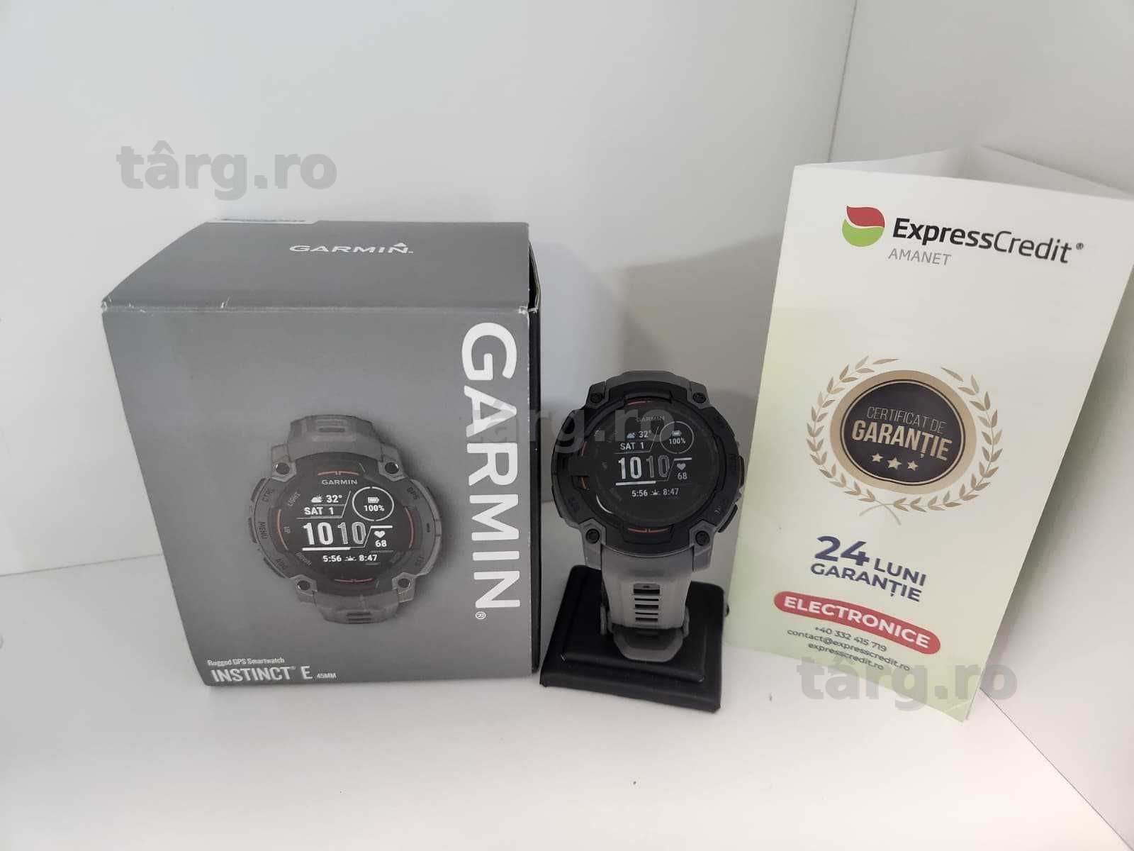 Smartwatch Garmin Instinct E 45mm (Ag8 Tudor/B74653) – Garantie 2 Ani!