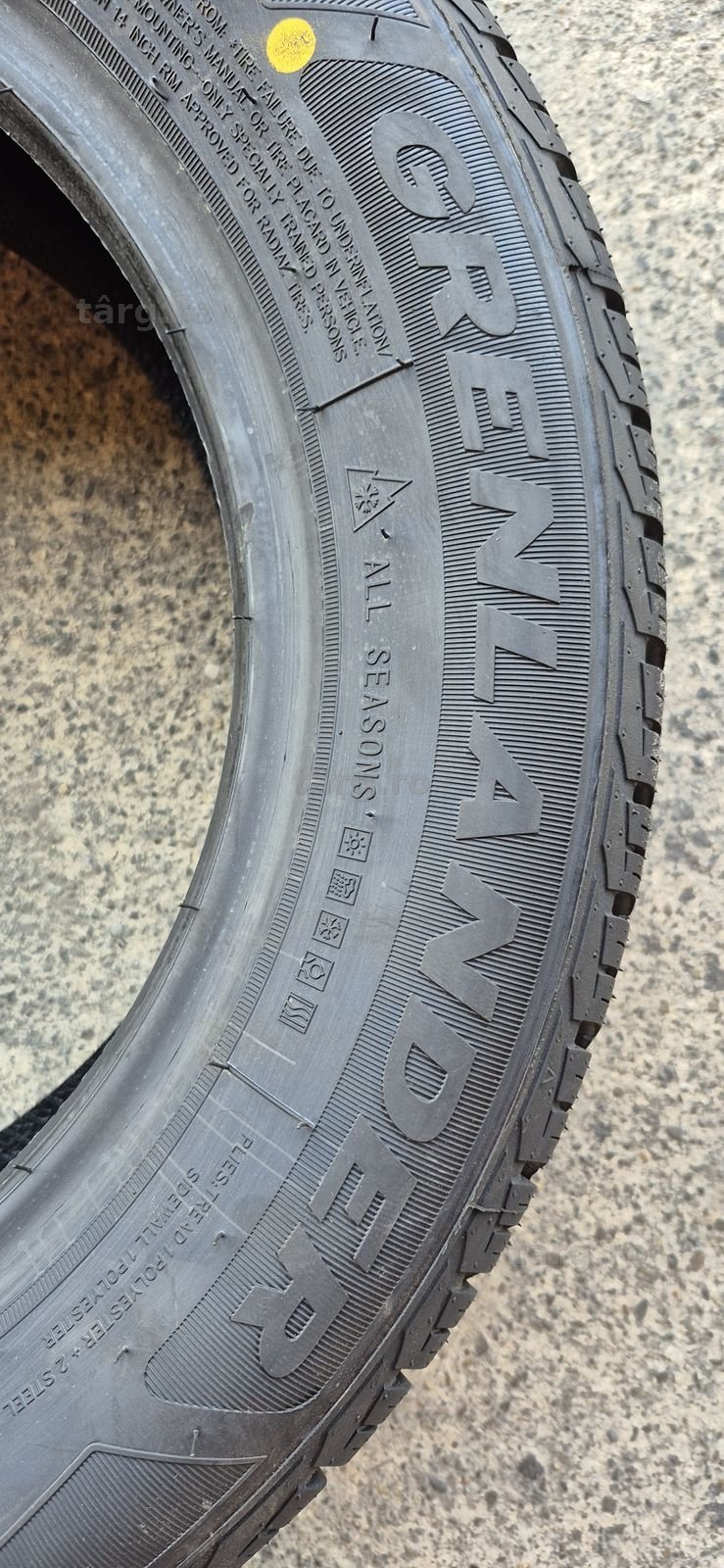 4 anvelope M+S noi Grenlander 185/60/14,dot 2026.Pretul este pe bucata. 4