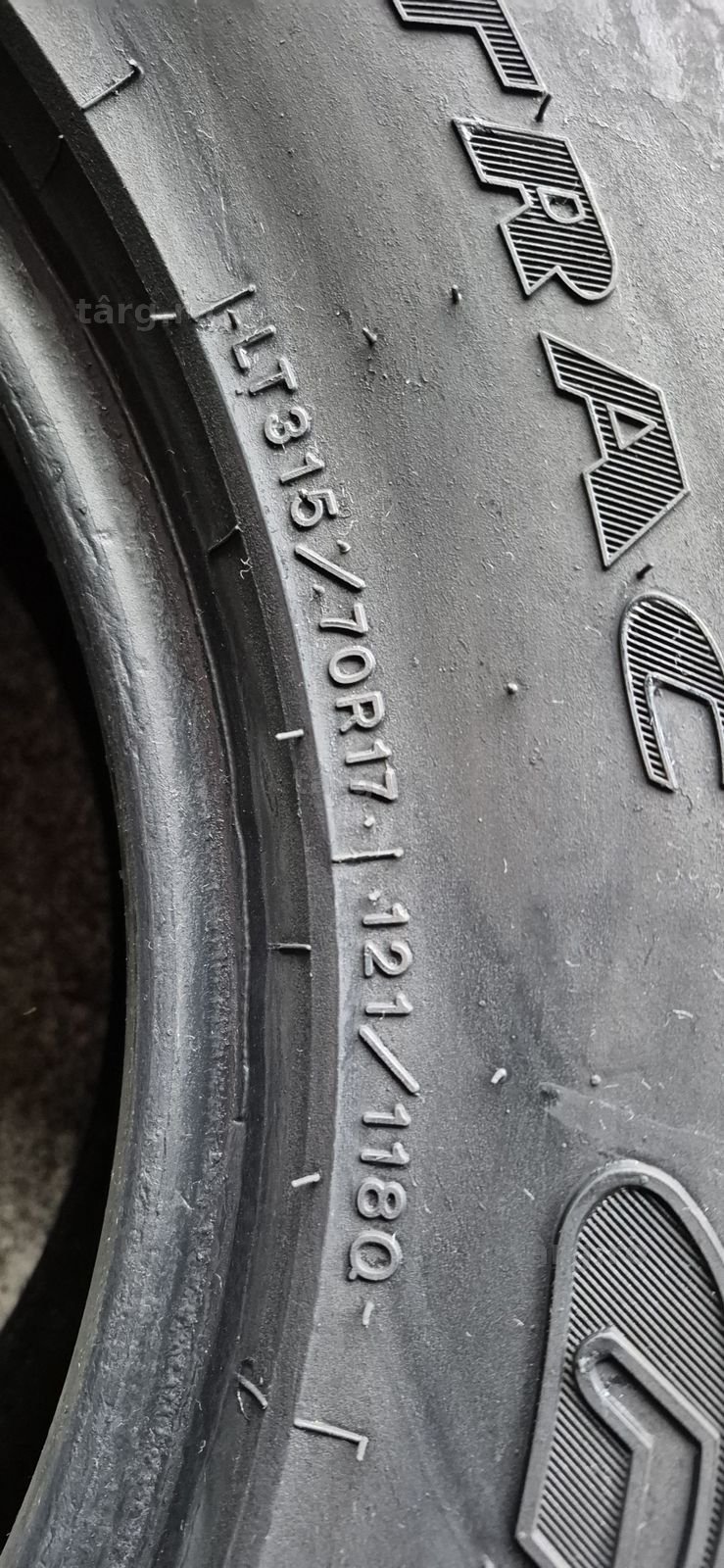 4 anvelope M+S ca si noi Goodyear 315/70/17.Pretul este pe bucata 5