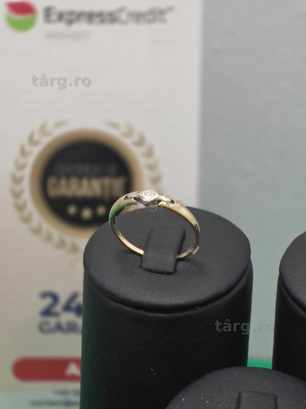 Inel aur 14K 1.84g [Ag45 Bacau1 B.34838.1.35]