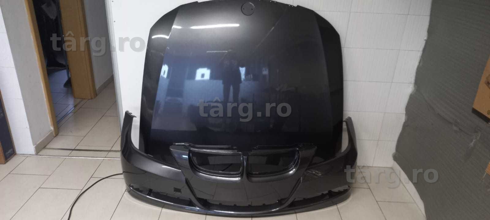 Pachet Bara&Capota Fata Motor BMW E90 An 2005-2009 (A22 (Gri))